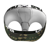 Inside view of UFM Men's Underwear with a Pouch for scrotal support in Camo Polyester Boxer Briefs