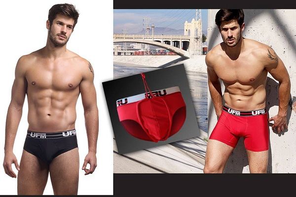 Sexy Men's Underwear Comfortable Cotton Briefs U Pouch Breathable