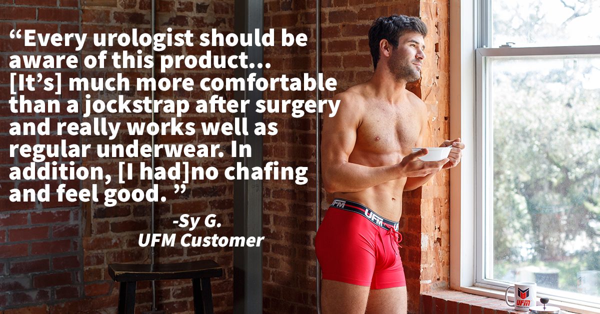Urologists Recommend Ufm Underwear For Vasectomy Recovery 