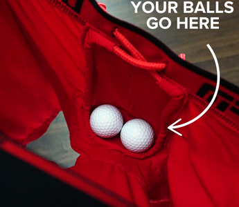 Underwear For Men Golf Balls in Pouch