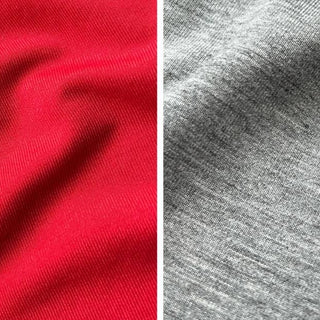 An image compares quick drying bamboo underwear fabric with soft bamboo mens underwear fabric