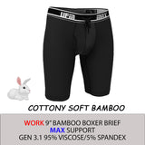 Parent UFM Underwear for Men Work Bamboo 9 inch MAX Boxer Brief Multi 800