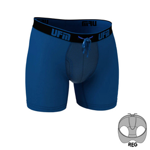 UFM Men's Underwear with a Pouch for scrotal support Polyester 6 inch Regular Support