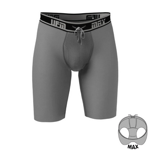 UFM Men's Underwear with a Pouch for scrotal support Polyester 9 inch in MAX Support