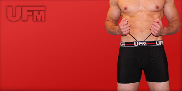 UFM Medical Underwear featuring the Patented drawstring support system.  Recommended by Urologists