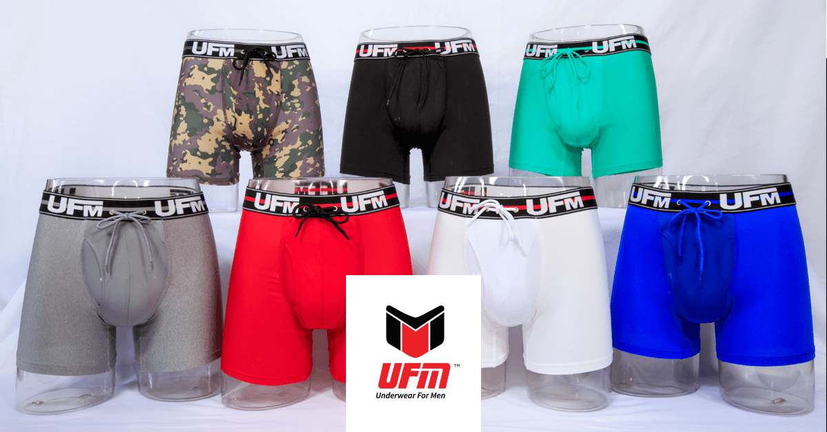 UFM Sports Underwear - Athletic Support Anti Chafe - Underwear for Men