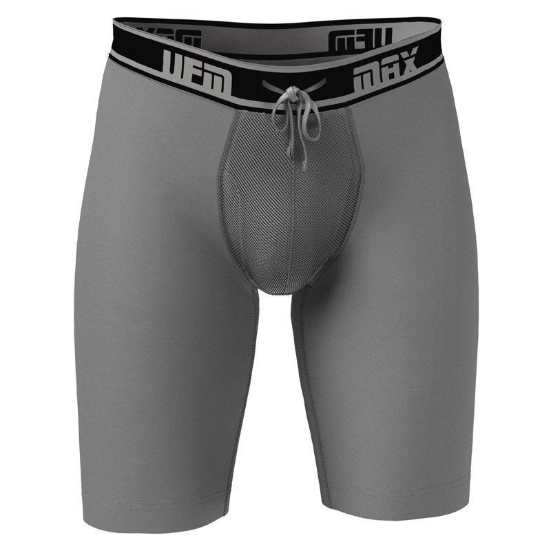 Athletic Long Boxer Brief Polyester Spandex MAX Support