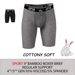 Elephant Boxer Briefs Men Underwear Short Leg Polyester Spandex