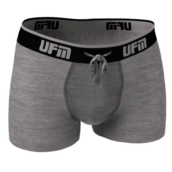 UFM Adjustable Support 3" Trunk Viscose (Bamboo)-Spandex REG Gray 52-54 (4X) - Env