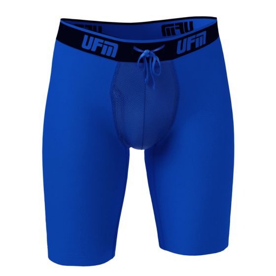 UFM Adjustable Support Boxer Brief 9" Polyester-Spandex REG Royal Blue 52-54 (4X) - Env