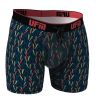 UFM Underwear for Men Polyester 0 inch MAX Boxer Brief Confetti 800 Small Front