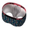 UFM Underwear for Men Bamboo 6 inch MAX Boxer Brief Confetti 800 Small Inside