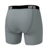 UFM Underwear for Men Gray Polyester 6 inch Boxer Brief Back View 800 28-30