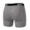 UFM Underwear for Men Bamboo 6 inch Boxer Brief Gray 800 2X Back
