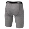 UFM Underwear for Men Bamboo 9 inch Reg Boxer Brief Gray 800 2X Back