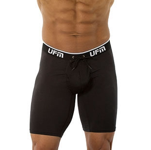 9 inch cotton boxer briefs