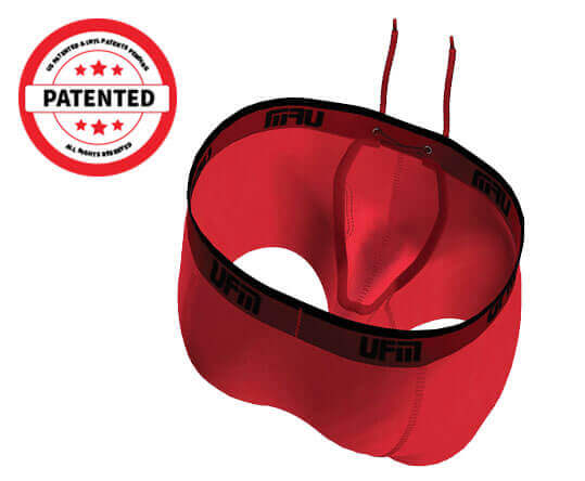 UFM 9” Polyester Boxer Briefs Adj Support Pouch Underwear REG